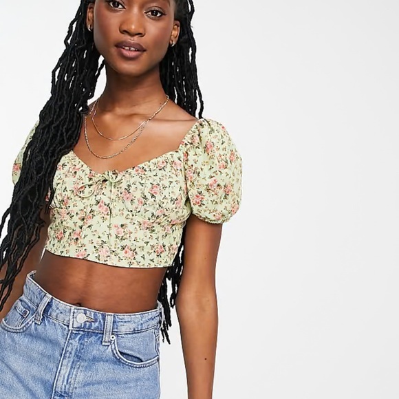 Stradivarius Line blend crop top Medium - Picture 5 of 5